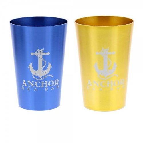 Lasergravierter Becher (Gravurmaß 50x50 mm)