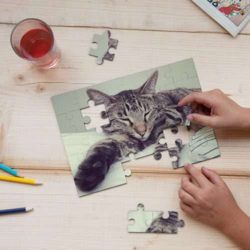 Fotopuzzle - Klein (Hartfaser)