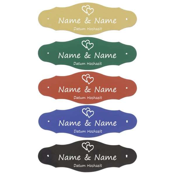 Bild von   hochzeitsschild aus aluminiumjpg | fotogeschenkideende 🎀 Geschenke mit eigenem Foto Motiv o Text