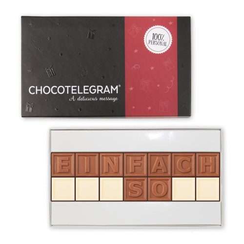 Chocotelegram Präsentkarton 2x7