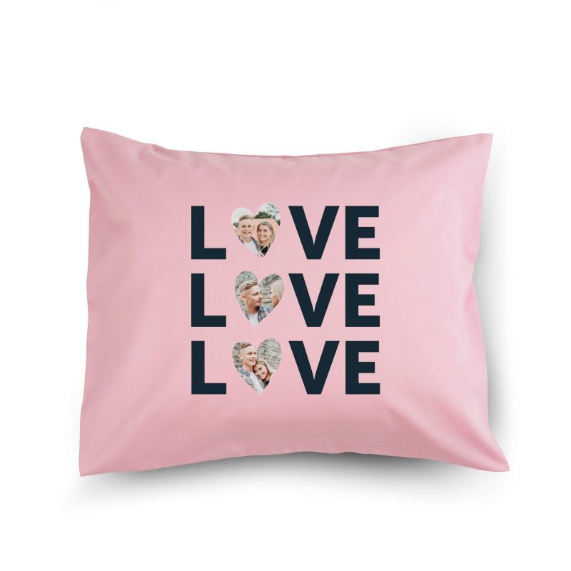 Bild von   kissen xcm rosa mitjpg | fotogeschenkideende 🎀 Geschenke mit eigenem Foto Motiv o Text