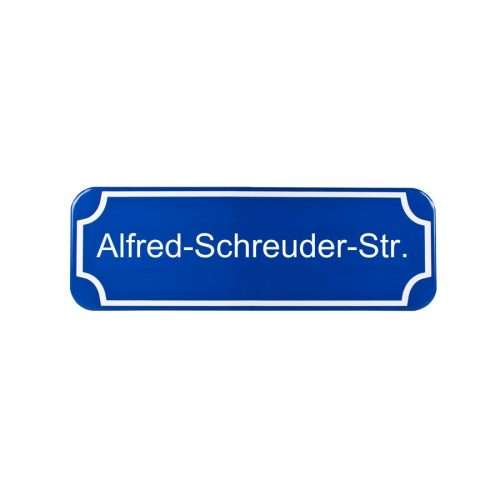 Straßenschild - 60 x 15 cm