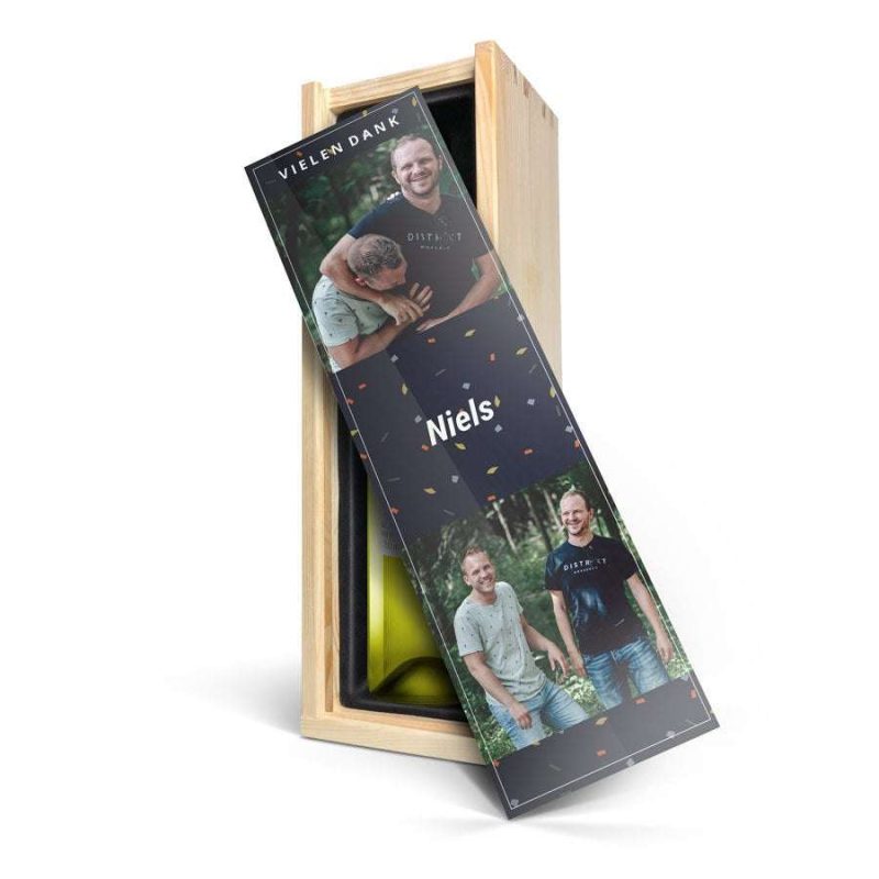 Wein in Holzkiste - Oude Kaap Weiß