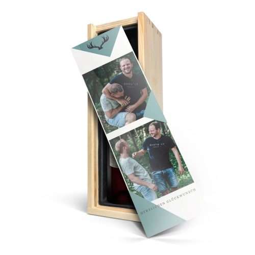 Wein in Holzkiste - Salentein Malbec