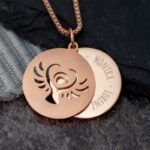 Bild von   halskette mit gravur schutzejpg | fotogeschenkideende 🎀 Geschenke mit eigenem Foto Motiv o Text