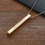 Bild von   halskette mit gravur goldjpg | fotogeschenkideende 🎀 Geschenke mit eigenem Foto Motiv o Text