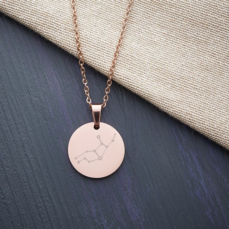 Bild von   kette mit gravur runder anhajpg | fotogeschenkideende 🎀 Geschenke mit eigenem Foto Motiv o Text