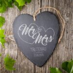 Bild von   schieferherz mit gravur zur hojpg | fotogeschenkideende 🎀 Geschenke mit eigenem Foto Motiv o Text