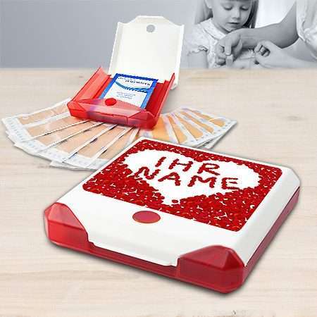 Bild von   pflasterbox mit namenjpg | fotogeschenkideende 🎀 Geschenke mit eigenem Foto Motiv o Text