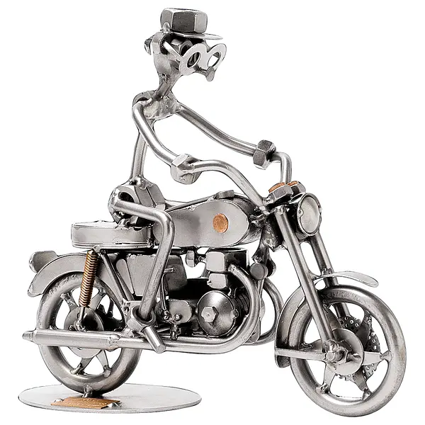 Bild von   schraubenmaennchen motorradfahjpg | fotogeschenkideende 🎀 Geschenke mit eigenem Foto Motiv o Text