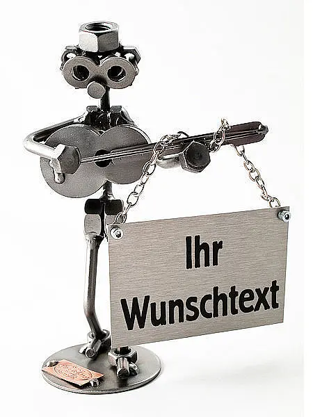 Bild von   schraubenmaennchen gitarrenspijpg | fotogeschenkideende 🎀 Geschenke mit eigenem Foto Motiv o Text