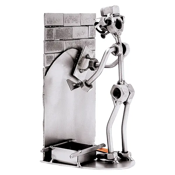 Schraubenmännchen Stuckateur oder Putzer