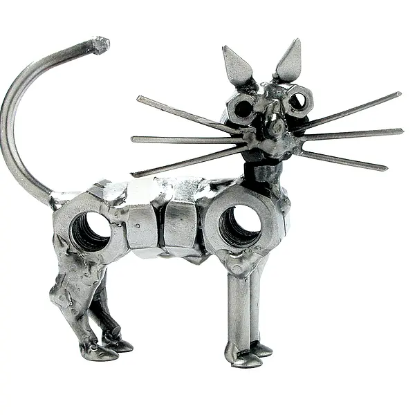 Bild von   schraubenfigur katze stehendjpg | fotogeschenkideende 🎀 Geschenke mit eigenem Foto Motiv o Text