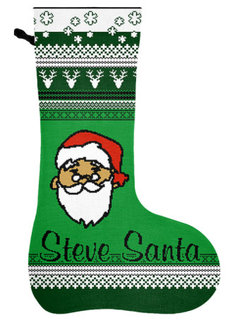Bild von   santa strickstrumpfjpg | fotogeschenkideende 🎀 Geschenke mit eigenem Foto Motiv o Text