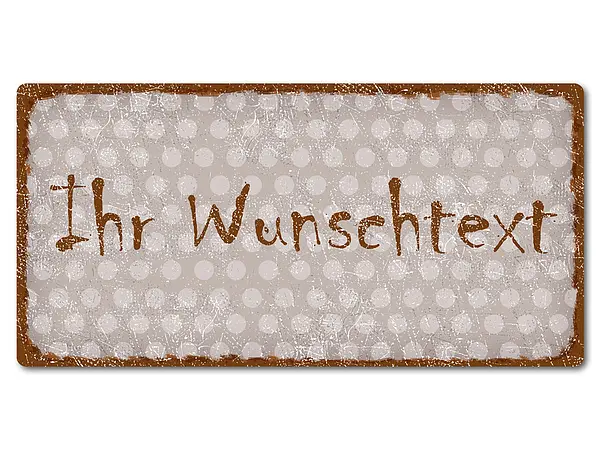 Bild von   dekoschild im retro look mit pjpg | fotogeschenkideende 🎀 Geschenke mit eigenem Foto Motiv o Text