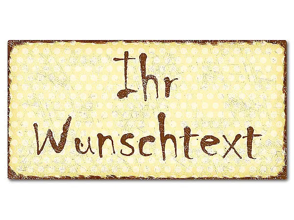 Bild von   dekoschild im retro look mit pjpg | fotogeschenkideende 🎀 Geschenke mit eigenem Foto Motiv o Text