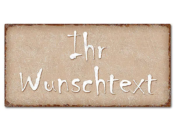 Bild von   blechschild im vintage look mijpg | fotogeschenkideende 🎀 Geschenke mit eigenem Foto Motiv o Text