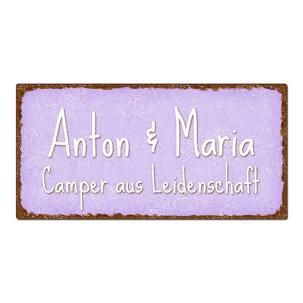 Bild von   blechschild im vintage look mijpg | fotogeschenkideende 🎀 Geschenke mit eigenem Foto Motiv o Text