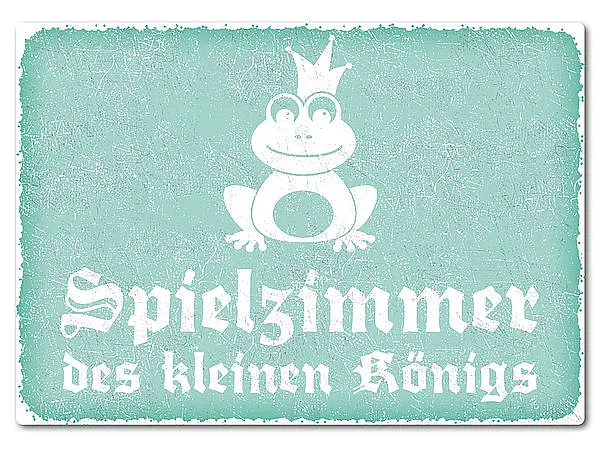 Bild von   bedrucktes retroschild mit wunjpg | fotogeschenkideende 🎀 Geschenke mit eigenem Foto Motiv o Text