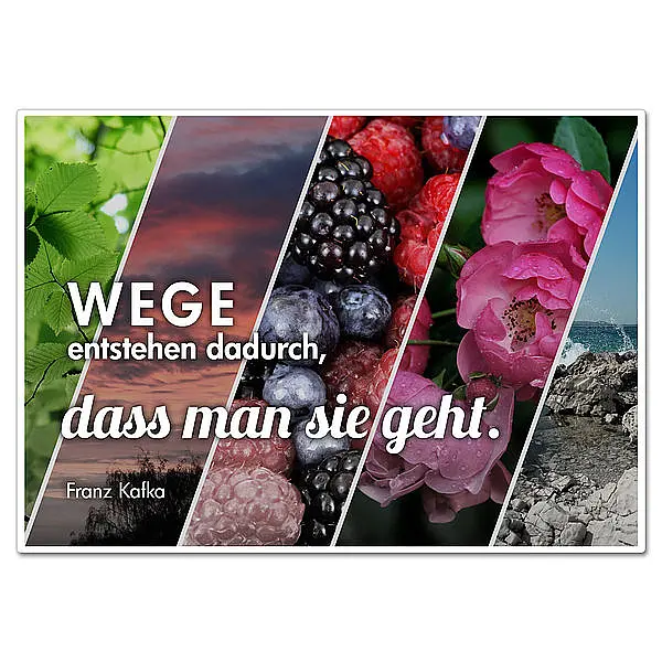 Bild von   schild mit zitat von franz kafjpg | fotogeschenkideende 🎀 Geschenke mit eigenem Foto Motiv o Text