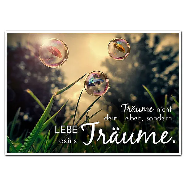 Bild von   schild mit spruch lebe deinejpg | fotogeschenkideende 🎀 Geschenke mit eigenem Foto Motiv o Text
