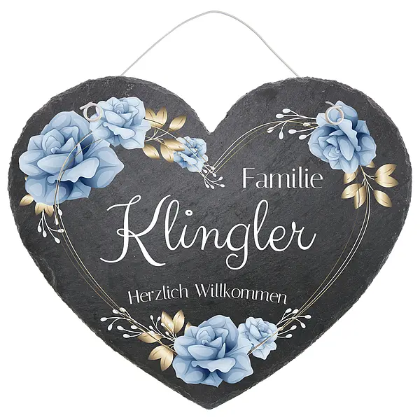 Bild von   tuerschild in herzform aus schjpg | fotogeschenkideende 🎀 Geschenke mit eigenem Foto Motiv o Text