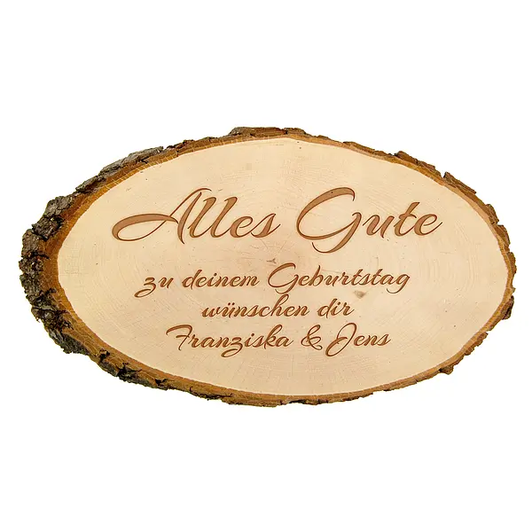 Bild von   holzschild zum geburtstag mitjpg | fotogeschenkideende 🎀 Geschenke mit eigenem Foto Motiv o Text