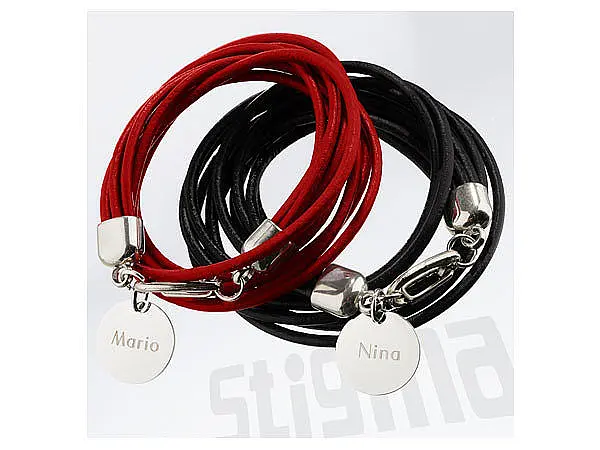 Bild von   echtes lederarmband banditsjpg | fotogeschenkideende 🎀 Geschenke mit eigenem Foto Motiv o Text