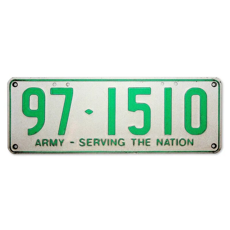 Bild von   nummernschild armyjpg | fotogeschenkideende 🎀 Geschenke mit eigenem Foto Motiv o Text