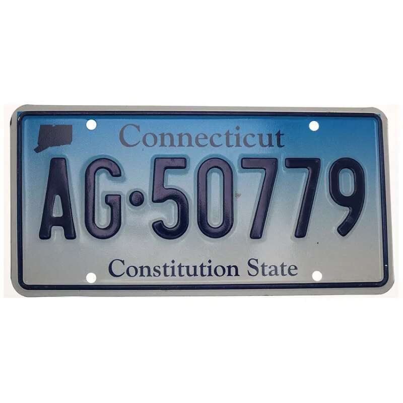 Bild von   us kennzeichen connecticut orjpg | fotogeschenkideende 🎀 Geschenke mit eigenem Foto Motiv o Text