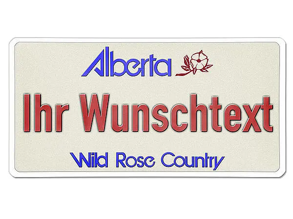 Bild von   kanada nummernschild albertajpg | fotogeschenkideende 🎀 Geschenke mit eigenem Foto Motiv o Text