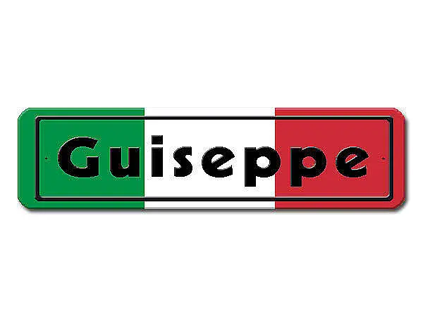 Bild von   namensschild mit italienischerjpg | fotogeschenkideende 🎀 Geschenke mit eigenem Foto Motiv o Text