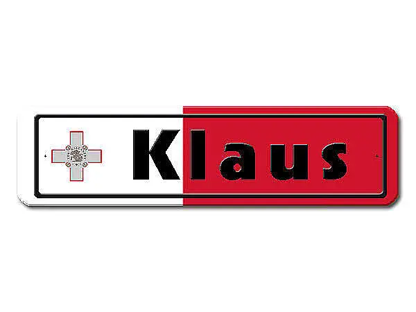 Bild von   namensschild mit malta flaggjpg | fotogeschenkideende 🎀 Geschenke mit eigenem Foto Motiv o Text