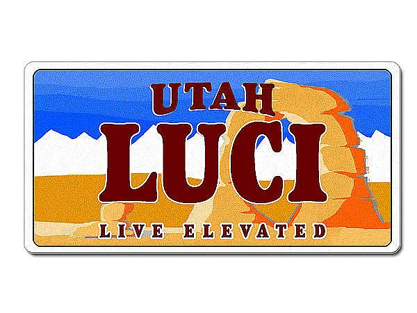 Bild von   utah usa dekoschild mit wunschjpg | fotogeschenkideende 🎀 Geschenke mit eigenem Foto Motiv o Text
