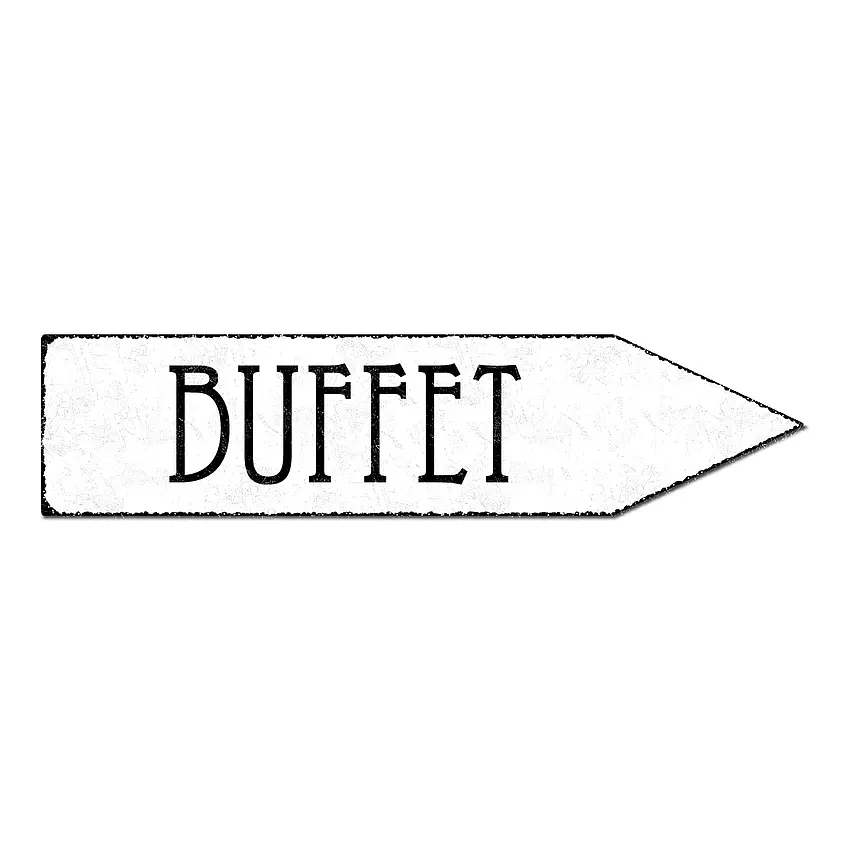 Bild von   wegweiser buffet schild alsjpg | fotogeschenkideende 🎀 Geschenke mit eigenem Foto Motiv o Text