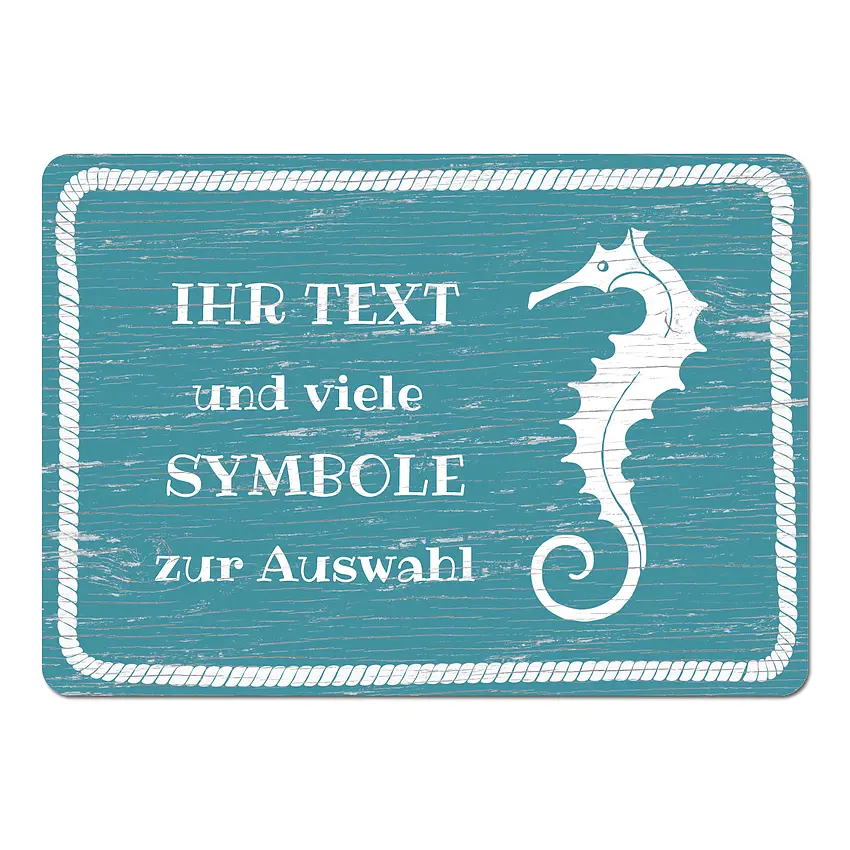 Bild von   maritimes dekoschild a mit wujpg | fotogeschenkideende 🎀 Geschenke mit eigenem Foto Motiv o Text