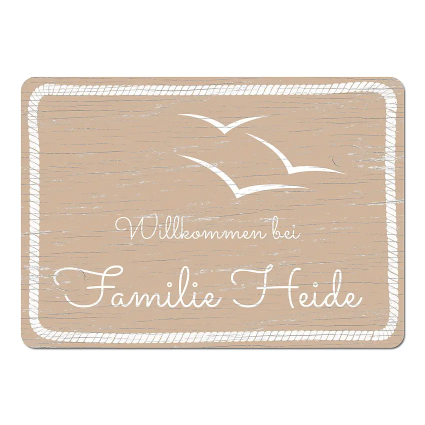 Bild von   maritimes dekoschild a mit wujpg | fotogeschenkideende 🎀 Geschenke mit eigenem Foto Motiv o Text