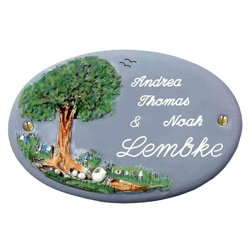 Bild von   keramik tuerschild klassik ajpg | fotogeschenkideende 🎀 Geschenke mit eigenem Foto Motiv o Text