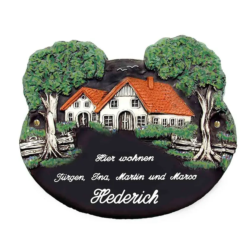 Bild von   keramik tuerschild klassik ajpg | fotogeschenkideende 🎀 Geschenke mit eigenem Foto Motiv o Text