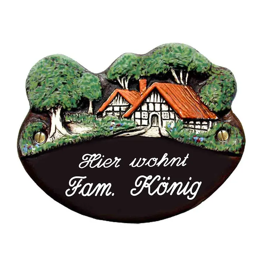 Bild von   keramik tuerschild klassik ajpg | fotogeschenkideende 🎀 Geschenke mit eigenem Foto Motiv o Text