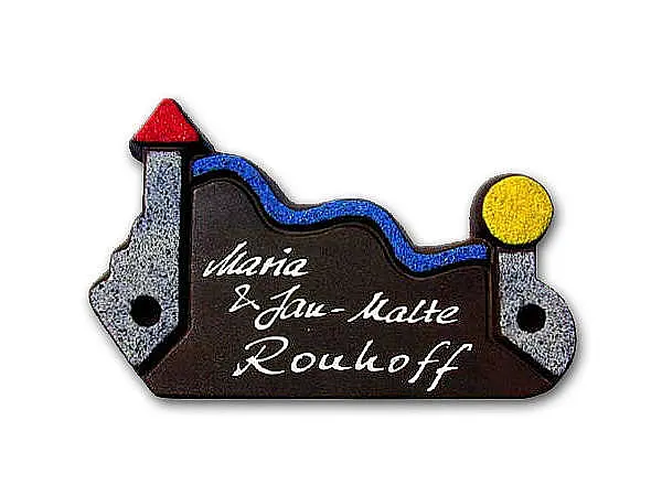 Bild von   keramik tuerschild grafic dejpg | fotogeschenkideende 🎀 Geschenke mit eigenem Foto Motiv o Text