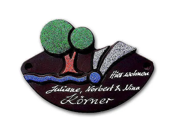 Bild von   keramik tuerschild grafic dejpg | fotogeschenkideende 🎀 Geschenke mit eigenem Foto Motiv o Text