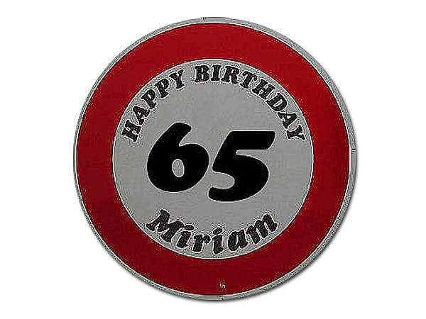Bild von   verkehrsschild happy birthdayjpg | fotogeschenkideende 🎀 Geschenke mit eigenem Foto Motiv o Text