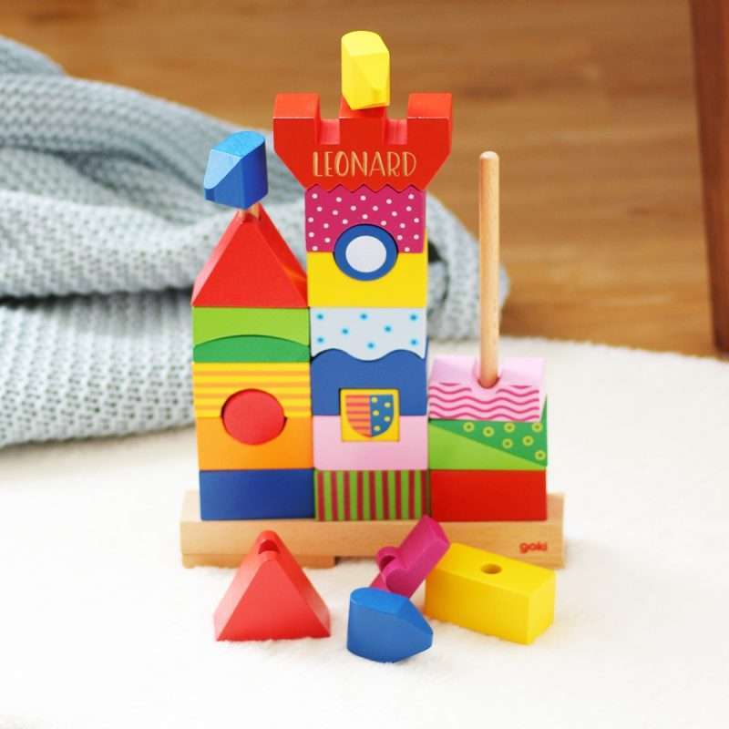Bild von   stapel und steckspiel schlossjpg | fotogeschenkideende 🎀 Geschenke mit eigenem Foto Motiv o Text