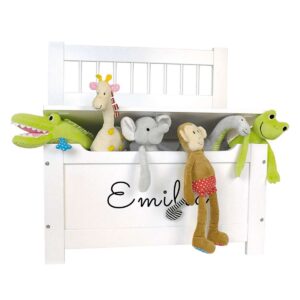 Hochwertige Sitzbank Truhe mit Aufbewahrung personalisierbar