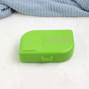 Personalisierbare Brotdose Nana lime