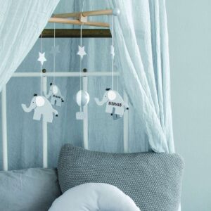 Holz-Mobile Elefant personalisierbar