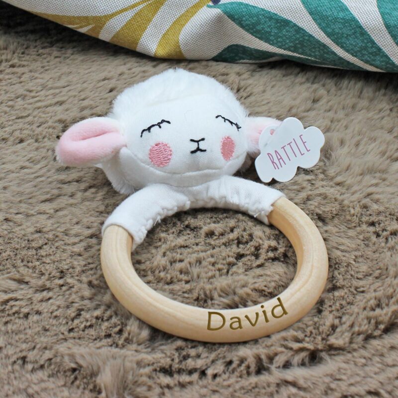 Bild von   personalisierbare babyrassel ljpg | fotogeschenkideende 🎀 Geschenke mit eigenem Foto Motiv o Text