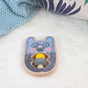 Personalisierbare Babyrassel Teddy