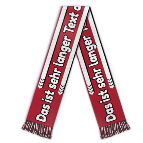 Maxi Fanschal mit Balken